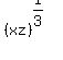 %28xz%29%5E%281%2F3%29