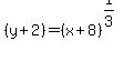 %28y%2B2%29=%28x%2B8%29%5E%281%2F3%29