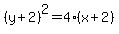 %28y%2B2%29%5E2=4%28x%2B2%29