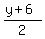 %28y%2B6%29%2F2