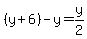 %28y%2B6%29-y=y%2F2