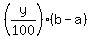 %28y%2F100%29%2A%28b-a%29