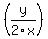 %28y%2F2x%29