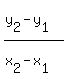%28y%5B2%5D-y%5B1%5D%29%2F%28x%5B2%5D-+x%5B1%5D%29