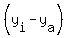 %28y%5Bi%5D-y%5Ba%5D%29