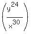 %28y%5E%2824%29%2Fx%5E30%29