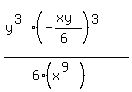 %28y%5E%283%29%28-%28xy%29%2F%286%29%29%5E%283%29%29%2F%286%28x%5E%289%29%29%29