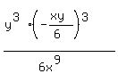 %28y%5E%283%29%28-%28xy%29%2F%286%29%29%5E%283%29%29%2F%286x%5E%289%29%29