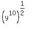 %28y%5E10%29%5E%281%2F2%29