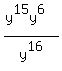 %28y%5E15y%5E6%29%2Fy%5E16