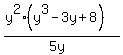 %28y%5E2%28y%5E3-3y%2B8%29%29%2F%285y%29