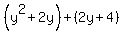 %28y%5E2%2B2y%29%2B%282y%2B4%29