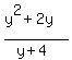 %28y%5E2%2B2y%29%2F%28y%2B4%29