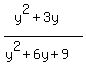 %28y%5E2%2B3y%29%2F%28y%5E2%2B6y%2B9%29