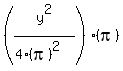 %28y%5E2%2F%284%28pi%29%5E2%29%29%28pi%29
