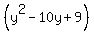 %28y%5E2-10y%2B9%29%29