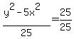 %28y%5E2-5x%5E2%29%2F25=25%2F25%29