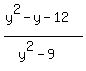 %28y%5E2-y-12%29%2F%28y%5E2-9%29