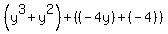 %28y%5E3%2By%5E2%29%2B%28%28-4y%29%2B%28-4%29%29