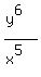 \"%28y%5E6%29%2F%28x%5E5%29\"