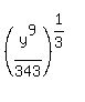 %28y%5E9%2F343%29%5E%281%2F3%29