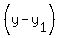 %28y+-+y%5B1%5D%29