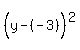 %28y-%28-3%29%5E%22%22%29%5E2