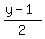 %28y-1%29%2F2+
