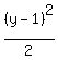 %28y-1%29%5E2%2F2