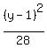 %28y-1%29%5E2%2F28