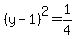 %28y-1%29%5E2=1%2F4