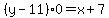%28y-11%290=x%2B7