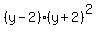 %28y-2%29%28y%2B2%29%5E2