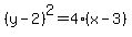 %28y-2%29%5E2=4%28x-3%29