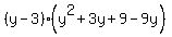 %28y-3%29%28y%5E2%2B3y%2B9-9y%29