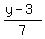 %28y-3%29%2F7
