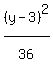 %28y-3%29%5E2%2F36%5E%22%22