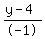 %28y-4%29%2F-1