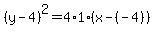 %28y-4%29%5E2=4%2A1%28x-%28-4%29%29