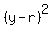 %28y-r%29%5E2