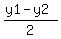 %28y1-y2%29%2F2