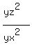 %28yz%5E2%29%2F%28yx%5E2%29