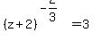 %28z%2B2%29%5E%28-2%2F3%29+=+3