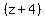 %28z%2B4%29