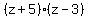 %28z%2B5%29%28z-3%29