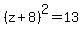 %28z%2B8%29%5E2=13