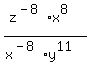 %28z%5E%28-8%29x%5E8%29%2F%28x%5E%28-8%29y%5E11%29
