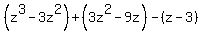 %28z%5E3-3z%5E2%29%2B%283z%5E2-9z%29-%28z-3%29