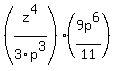 %28z%5E4%2F3p%5E3%29%2A%289p%5E6%2F11%29