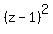 %28z-1%29%5E2